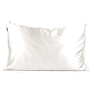 Kitsch 100% Satin Pillowcase with Zipper | Softer Than Silk | Cooling Satin Pillowcase | Satin Pillow Case Cover | Vegan Silk Pillowcase for Hair & Skin | Standard/Queen Silk Pillowcase (Ivory) Kitsch