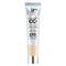 IT Cosmetics Your Skin But Better CC+ Cream Travel Size, Light (W) - Color Correcting Cream, Full-Coverage Foundation, Hydrating Serum & SPF 50+ Sunscreen - Natural Finish - 0.406 fl oz It Cosmetics