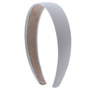 1 Satin Headband - Light Grey Motique Accessories