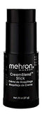 Mehron Makeup CreamBlend Stick - Body Paint (.75 oz) (BLACK) Mehron