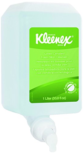 Kleenex 91565 Neutral Unscented Hand Cleanser, 1000mL Volume, Clear Kleenex