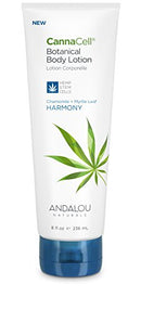 Andalou Naturals CannaCell Body Lotion, Harmony, 8.5 Ounce Andalou Naturals