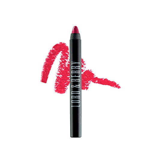 Lord&Berry 20100 Shining Jumbo Crayon Lipstick Pencil, Dangerous Red Lord&Berry