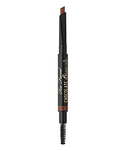 Too Faced Chocolate Brow-nie Cocoa Powder Brow Pencil 'Taupe' 0.01oz/0.35g New Too Faced