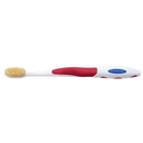 MOUTHWATCHERS - Manual Toothbrushes - Clean Teeth for Adult - 1 Count - Floss Bristle Silver - Invented by Doctor Plotka's MOUTHWATCHERS