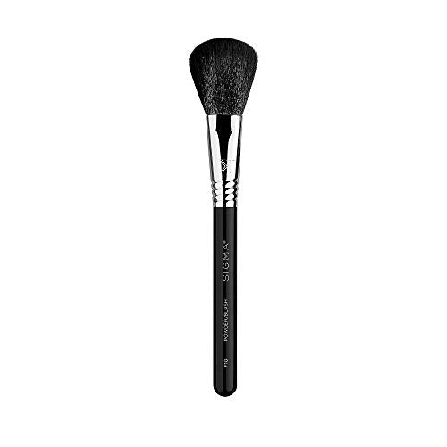 Sigma Beauty Professional F10 Powder synthetic Face Makeup Brush SigmaTech fibers for Blending Foundation and Loose Powder Makeup Sigma Beauty