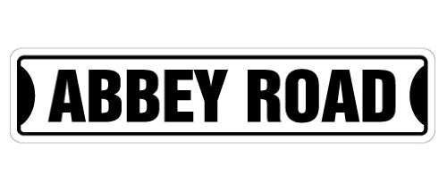 ABBEY ROAD Street Sign new signs great UK song | Indoor/Outdoor |  24" Wide Plastic Sign SignMission