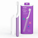 quip Kids Electric Toothbrush - Sonic Toothbrush with Small Brush Head, Travel Cover & Mirror Mount, Soft Bristles, Timer, and Rubber Handle - Purple Quip