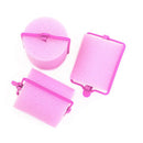 Conair Jumbo Self-Fastening Foam Rollers in Reusable Zipper Case in Pink, 9 Count Conair