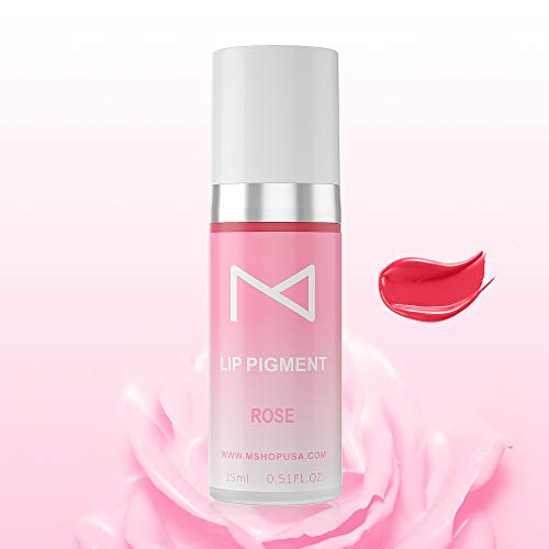 M Lip Semi Cream Pigment By Mellie Microblading For Lip Tattoo - Medical Grade - No Mixing - For Professionals Only -15ml (ROSE) M