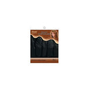 Annie- Pillow Rollers - Black - Large - (10) Count - Satin - No Pins or Clips Needed Annie