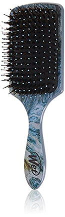 Wet Brush Paddle Detangler with Soft IntelliFlex Bristles, Detangler for All Hair Types - Distressed Wood, Multicolor Wet Brush