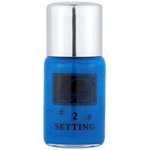 Premium Dolly's Lash Perm Lotion Blue Bottle- Number 2 Setting Lotion - Strong Hold, Curling, Perming, Eyelash Lifting, for Beauty Salon Dolly's Lash Beauticom
