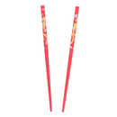 Set of Wooden Hair Sticks With Chinese Dragon Chopsticks - Red Motique Accessories
