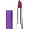Maybelline Color Sensational Lipstick, Lip Makeup, Cream Finish, Hydrating Lipstick, Nude, Pink, Red, Plum Lip Color, Berry Go, 0.15 oz; (Packaging May Vary) Maybelline New York