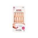 KISS Salon Acrylic Natural Nails KSAN (1 PACK, KSAN05) KISS