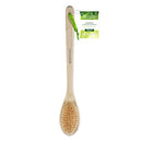EcoTools Soft Bristle Bath Brush, Long Handle Shower Brush, Gentle Exfoliating for Back and Body EcoTools