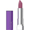 Maybelline Color Sensational Lipstick, Lip Makeup, Cream Finish, Hydrating Lipstick, Nude, Pink, Red, Plum Lip Color, On The Mauve, 0.15 oz; (Packaging May Vary) Maybelline New York