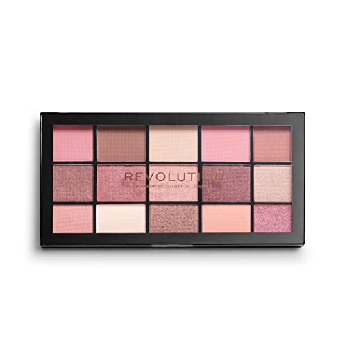 Makeup Revolution Reloaded Palette, Makeup Eyeshadow Palette, Includes 15 Shades, Lasts All Day Long, Vegan & Cruelty Free, Provocative, 16.5g Makeup Revolution