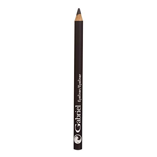 Gabriel Cosmetics Classic Eyeliner (Charcoal), Natural Eye Liner, Paraben Free, Vegan, Gluten-free, Cruelty- free, Non GMO, long lasting, Infused with Jojoba Seed Oil, Super Smooth, 0.04 oz. Gabriel Cosmetics