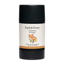 Each & Every Natural Aluminum-Free Deodorant for Sensitive Skin with Essential Oils, Plant-Based Packaging, 2.5 Oz. (Cardamom & Ginger, 2.5 Ounce (Pack of 1)) Each & Every