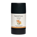 Each & Every Natural Aluminum-Free Deodorant for Sensitive Skin with Essential Oils, Plant-Based Packaging, 2.5 Oz. (Cardamom & Ginger, 2.5 Ounce (Pack of 1)) Each & Every