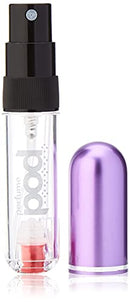 Perfume Pod Refillable Perfume Sprayer, Purple, Unisex, 0.2 oz. Perfume Pod