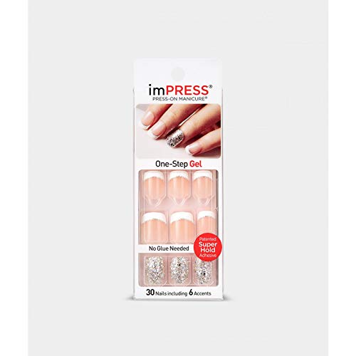 KISS Broadway Nails Impress Press-On Manicure Kit, 30 ea (Pack of 5) Kiss Impress