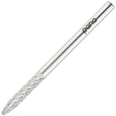 Premium PANA 3/32" Cuticle Clean Nail Carbide Bit for Professional, Nail Salon, Nail Trimmer, Under Nail Cleaner, Electric Drill Machine, Manicure Tools (Silver-UNC, Fine) PANA
