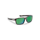 Flying Fisherman 7706TAG Freeline Polarized Sunglasses, Matte Tortoise Frame, Amber-Green Mirror Lens, Medium Flying Fisherman