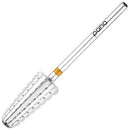PANA Nail Carbide Volcano Bit - Two Way Rotate use for Both Left and Right Handed - Fast remove Acrylic or Hard Gel - 3/32" Shank - Manicure, Nail Art, Drill Machine (2x Coarse, Silver) PANA