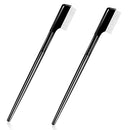 Eyelash Curlers Eyelashes Eyelash Comb Separator, lash Eyelash Brush Makeup Mascara Applicator with Metal Teeth—Must-Have Makeup Tool. (2 psc) Adonop