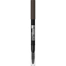 Maybelline TattooStudio Waterproof Eyebrow Pencil, Sharpenable, Longwear, Long Lasting Eyebrow Pencil, Defined Brows, Pigment Brow Pencil, Up to 36HR, Spoolie Eyebrow Brush, Black Brown, 0.026 oz. Maybelline New York