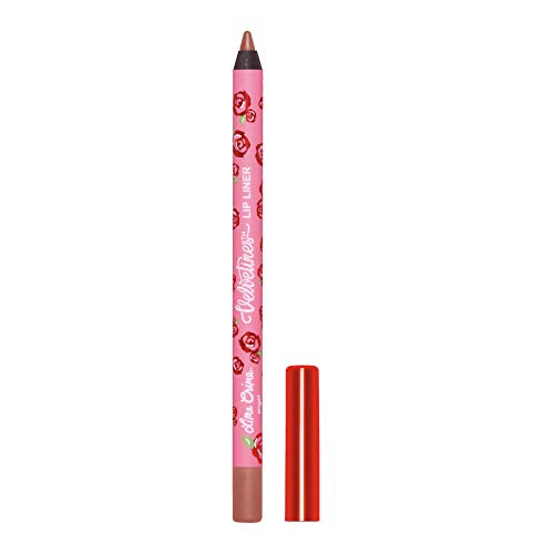 Lime Crime Velvetines Lip Liner, Angel (Apricot Nude) - Soft & Creamy Texture - Long-Lasting Nude Matte Lip Lining Pencil - Waterproof Formula, Won't Smudge or Transfer - Vegan & Cruelty-Free Lime Crime