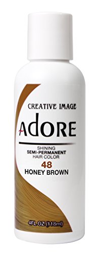 Adore Shining Semi Permanent Hair Colour, 48 Honey Brown by Adore Adore