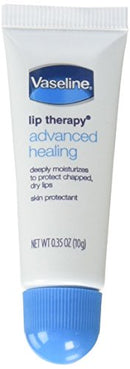 Vaseline Lip Therapy Petroleum Jelly,Adv Formula -10 Gm Vaseline