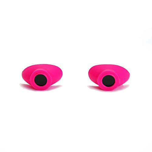 Super Sunnies Slim Flex UV Eye Protection, FDA Compliant Individual Tanning Goggles Eyeshields (Pink) Super Sunnies