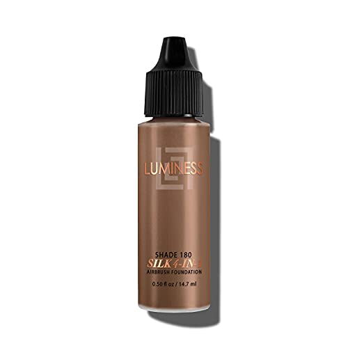 Luminess Air Silk 4-in-1 Airbrush Foundation – Shade 180, 0.50 oz Luminess Air Store