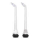 Waterpik Whitening Water Flosser Replacement Tip, Orthodontic, White & Black, 2 Count Waterpik