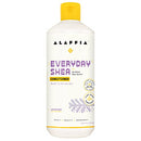 Alaffia - Everyday Shea Conditioner - Normal to Very Dry Hair, Moisturizing Support to Balance pH for Protected, Luxurious Locks with Shea Leaf and Butter, Fair Trade, Lavender, 16 Ounces Alaffia