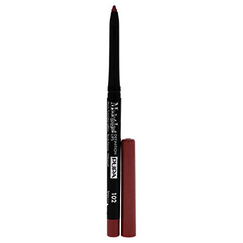 PUPA Milano Made To Last Definition Lips - Extreme Hold Automatic Lip Pencil, Waterproof - Color is Defined and Holds Flawlessly - For Precise Lip Contouring - 102 Soft Rose - 0.012 Oz (8011607247325) PUPA Milano