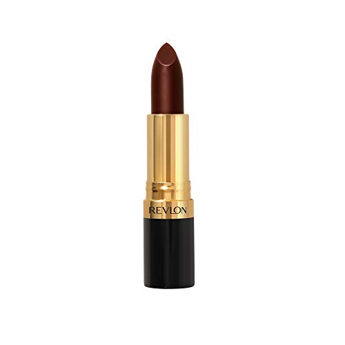 Revlon Super Lustrous Lipstick with Vitamin E and Avocado Oil, Cream Lipstick in Burgundy, 477 Black Cherry, 0.15 oz (Pack of 2) REVLON