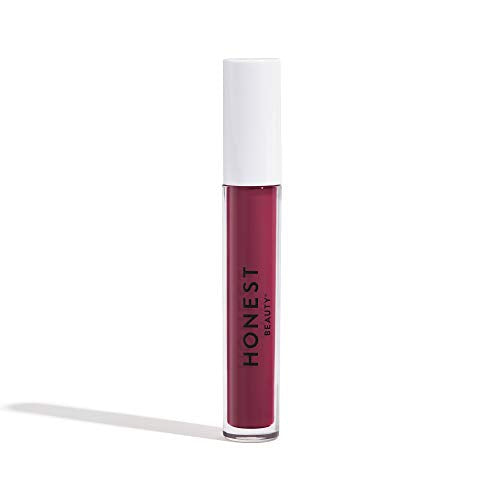 Honest Beauty Liquid Lipstick, Fearless with Avocado oil + Hyaluronic Acid |Lasting Hydration | EWG Certified + Dermatologist tested & Vegan + Cruelty free | 0.12 fl. oz. Honest Beauty