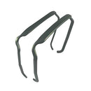 Zazzy Bandz - Curly Thick Hair Headband - Solid Colors (Two-Pack: Original Fit + Slim Relaxed Fit, Dark Olive) Zazzy Bandz
