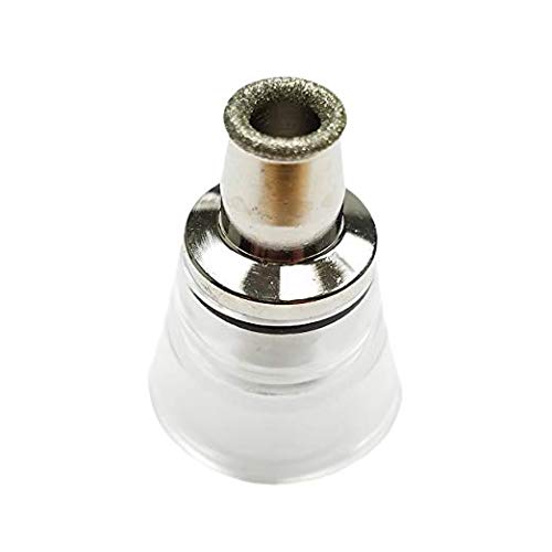 Microderm GLO MINI Premium Diamond Microdermabrasion Tips by Microderm GLO - Medical Grade Stainless Steel Accessories, Patented Safe3D Technology, Safe for All Skin Types. (Fine/Precision) Microderm GLO