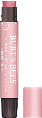 Burt's Bees 100% Natural Moisturizing Lip Shimmer, Grapefruit - 1 Tube Burt's Bees