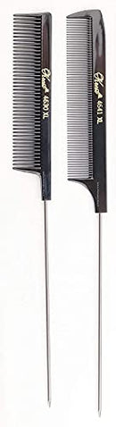 Krest Pintail Combs Weaving Foiling Fine Tooth Rattail Hair (NEW / Black) Krest