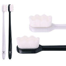 Extra Soft Toothbrush for Sensitive Gums and Teeth with 20,000 Ultra Soft Bristles. Micro-Nano Toothbrush. Excellent Cleaning Effect (2 Pack) (White Wave Bristle) Wimolek