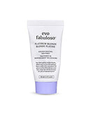 EVO Fabuloso Platinum Blonde Color Intensifying Conditioner, 1.1 Fl Oz Travel Size EVO