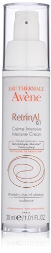 Eau Thermale Avene - RetrinAL 0.1 Intensive Cream - Retinaldehyde - Rejuvenates Skin & Helps Reduce Signs of Aging - Airless Pump - 1.0 fl.oz. Eau Thermale Avène